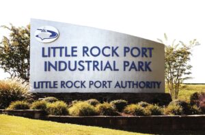Little Rock Port Industrial Park sign